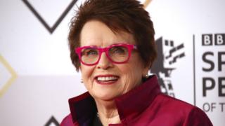 Billie Jean King at BBC Sports Personality of the Year 2018