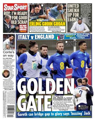 Daily Star back page - Wednesday 22 March