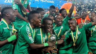 Hosts Zambia beat Senegal to win the Under-20 Africa Cup of Nations
