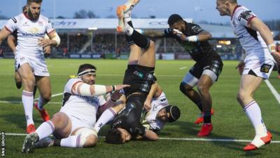 Pro14: Glasgow Warriors 30-7 Ulster: Bonus-point Win Keeps Hosts Top ...