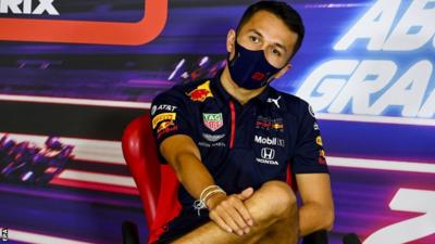 albon replaced bull hurt being