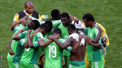 Nigeria suspended from international football by Fifa - BBC Sport