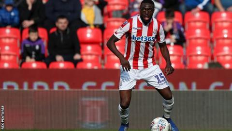 Stoke City defender Bruno Martins Indi
