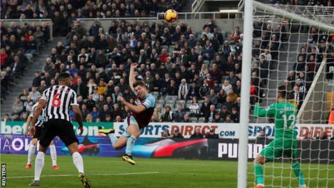 Newcastle v Burnley