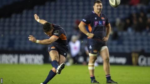 Hickey added four penalties and a conversion for Edinburgh