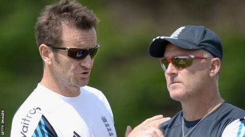 Kevin Shine and Graham Thorpe