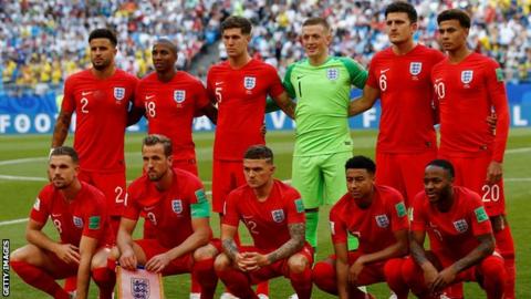 England's starting XI ahead of the Sweden game