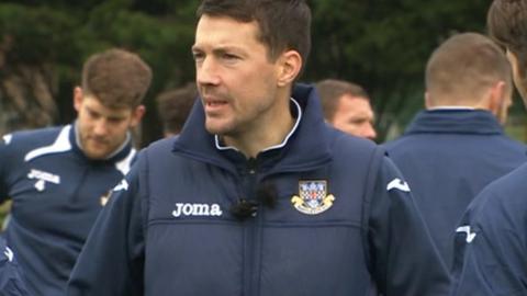 Eastleigh manager Chris Todd