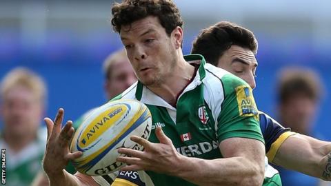London Irish centre Ciaran Hearn