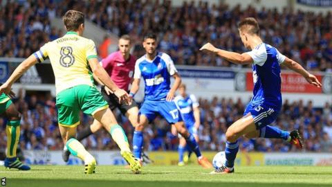 Ipswich Town 1-1 Norwich City - BBC Sport