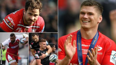 Gloucester, Saracens, Northampton and Exeter meet in the Premiership semi-finals