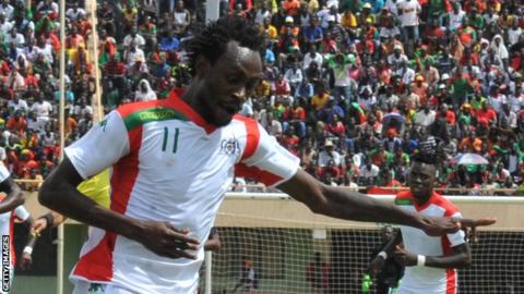 Burkina Faso's Jonathan Pitroipa