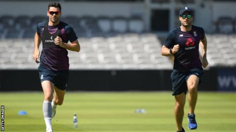 England's James Anderson