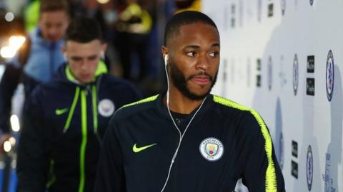 Sterling was allegedly racially abused during Manchester City's defeat at Chelsea