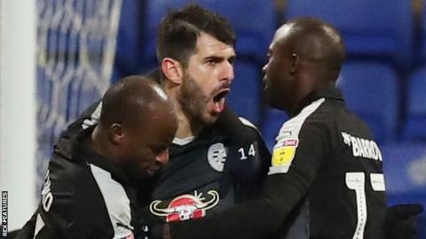 Oliveira joined Reading on loan from Norwich last week