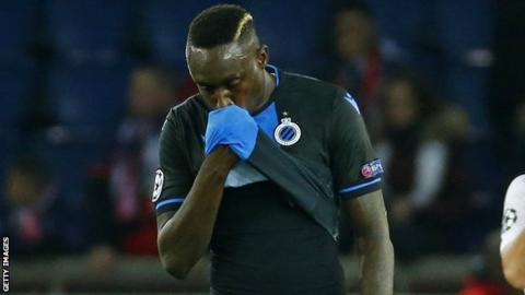 Senegal and Club Bruges striker Mbaye Diagne