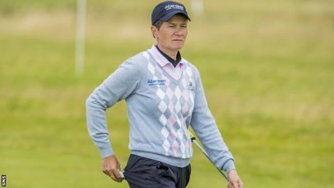 Catriona Matthew in action