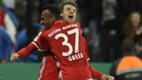 Thomas Muller and Julian Green