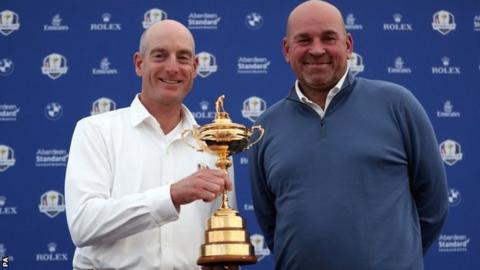 Jim Furyk and Thomas Bjorn