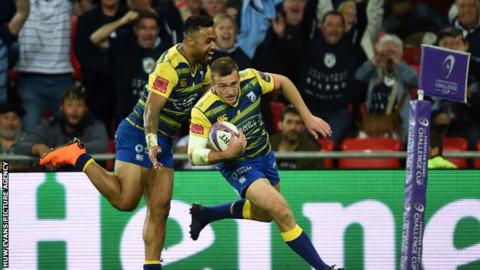 Garyn Smith scored a try for Cardiff Blues in the 2018 Challenge Cup final success over Gloucester in May 2018