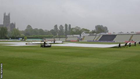 Rain at New Road