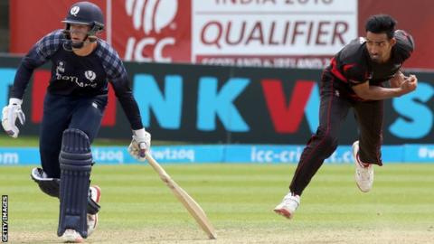 Scotland against Hong Kong