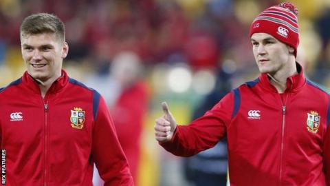 Owen Farrell and Johnny Sexton