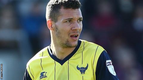 Oxford United's Marvin Johnson