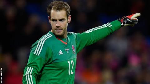 Owain Fon Williams made a substitute appearance for Wales against the Netherlands last week