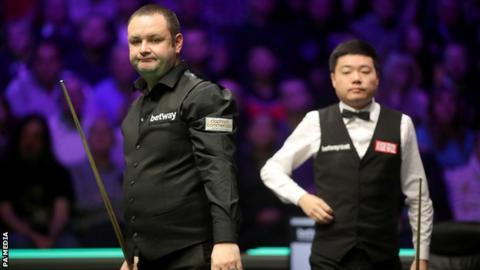 Stephen Maguire and Ding Junhui