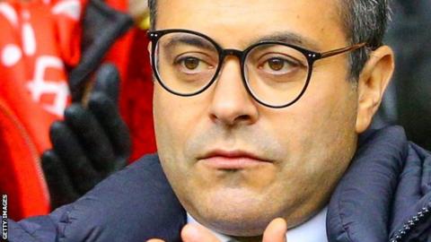 Leeds United chairman Andrea Radrizzani