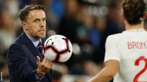 England manager Phil Neville