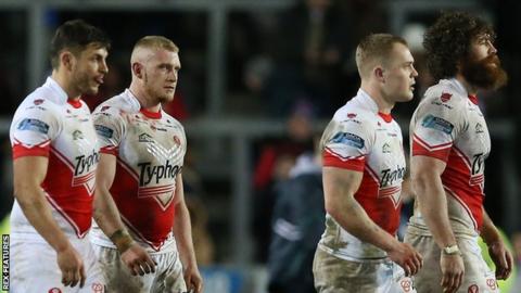 St Helens players