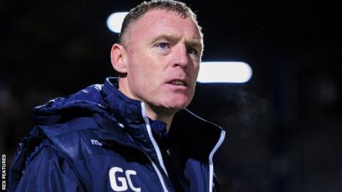 Bristol Rovers manager Graham Coughlan