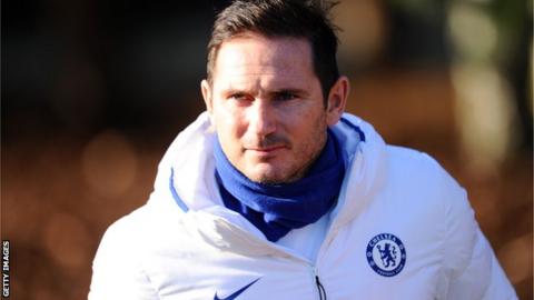 Chelsea manager Frank Lampard