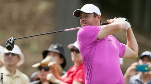 Rory McIlroy at the Travelers Championship