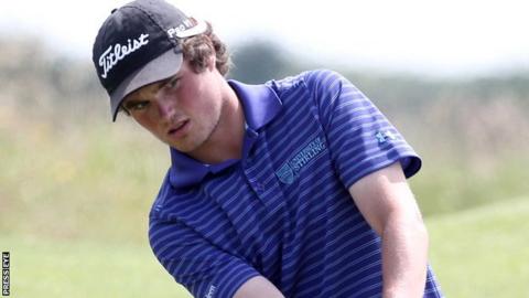 Cormac Sharvin shot an opening round 68 at the Perth International