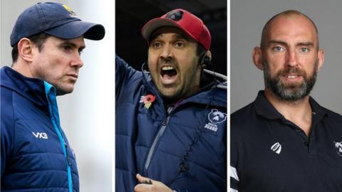 The departure of Rory Duncan (left) allows Jonathan Thomas to return to Worcester, while John Muldoon (right) will take over the same coaching role at Bristol