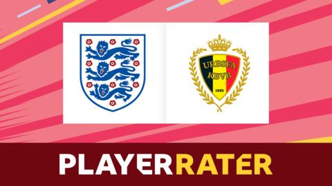 England v Belgium player rater