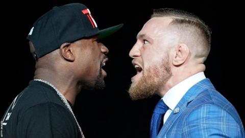 Floyd Mayweather and Conor McGregor