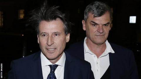 Lord Coe and Nick Davies
