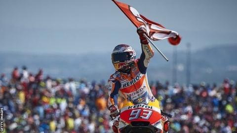 Honda rider Marc Marquez