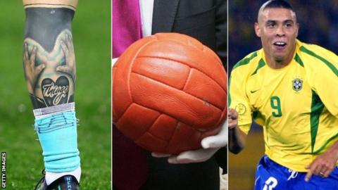 A tattoo, a World Cup football and Ronaldo