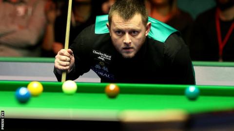 Mark Allen has made eight century breaks so far at the International Championship