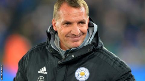 Leicester manager Brendan Rodgers