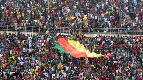 Cameroon fans