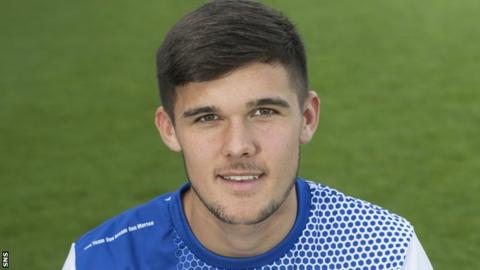 Morton midfielder Reece Lyon