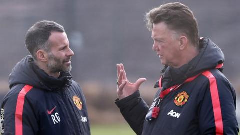 Ryan Giggs and Louis van Gaal