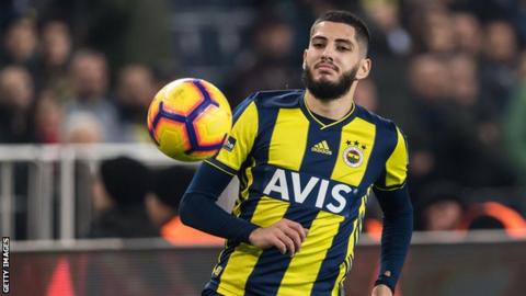 Algeria's Yacine Benzia