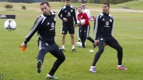 Steven Fletcher and Matt Phillips